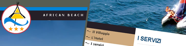 Realizzazione sito web per African Beach 